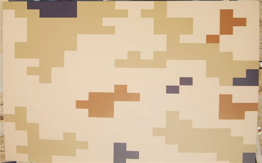 漯河荒漠迷彩漆喷涂